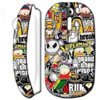 CAPACHEAP Souris Sans Fil Superman Cartoon South Park Simson