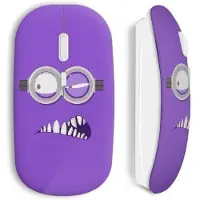 MANIACASE Souris Sans Fil Minions Violet