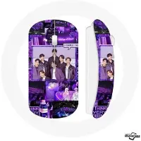 CAPACHEAP Souris Sans Fil BTS Bangtan Affiche I Purple You