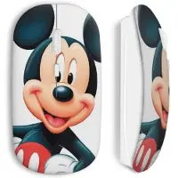 CAPACHEAP Souris Sans Fil Mickey Rouge