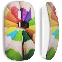 MANIACASE Souris Sans Fil Crayon de couleur