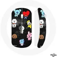 CAPACHEAP Souris Sans Fil BTS Bangtan Sonyeondan BT21 Van Tata Chimmy Cooky Rj Shooky Koya Mang