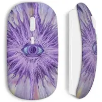 CAPACHEAP Souris sans Fil Violet eye
