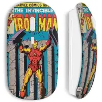 CAPACHEAP Souris Sans Fil Iron Man Comics