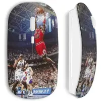 CAPACHEAP Souris Sans Fil Basketball Dunk Bulls