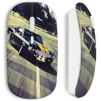 CAPACHEAP Souris Sans Fil Mustang Design Voiture
