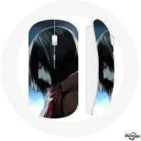 MANIACASE Souris Sans Fil Mikasa Ackerman Série Attack on Titan Anime