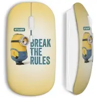CAPACHEAP Souris Sans Fil Minions Stuart I Break The Rules