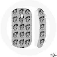 MANIACASE Souris Sans Fil Statue fond gris