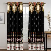 Yiran Furniture Eritrean Bohemia Boho Saba Barquote Abstrakt Etiopisk 2st Fönstergardiner För Barn Sovrum Vardagsrum Badrum Kicthen Dörr W50 X H130(CM)X2&Grommet Top