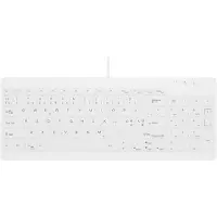 Cherry AK-C7012F CORDED STD KB NOR ULTRAFLAT COMPACT NUMPAD WHITE