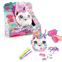 Airbrush Plush Gosedjur - 14 cm - Hårfärg - Princess - - One Size - Gosedjur