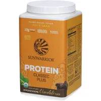 Sun Warrior , Klassisk Plus Protein, Choklad, 1,65 lb (750 g)