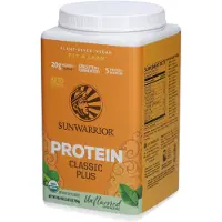 Sun Warrior , Classic Plus Protein, Smaklös, 0,75 kg (750 g)