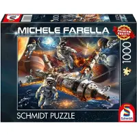 Schmidt Pussel Galactic magic Weightless in space 1000 bitar, Schmidt