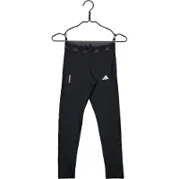 Adidas Sportbyxa 'TECHFIT' svart / vit