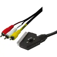 Logilink Scart till 3x RCA