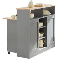 SoBuy Köksskåp FSB36-HG, 110x97x68 cm