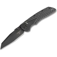 Hogue Deka 24366, All Black Polymer, Magnacut Wharncliffe, pocket knife