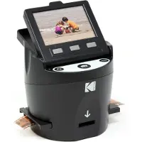 Kodak SCANZA Digital Film Scanner Filmskanner Genomlysningsenhet, Integrerad display, Digitalisering utan PC, TV-utgång
