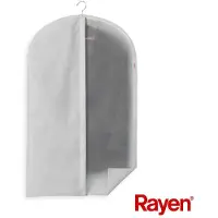 SmartaSaker Klädpåse, 100 cm, Rayen premium, Ljusgrå