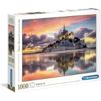 Clementoni High Quality Collection - Den magnifika Mont Saint-Michel - pussel - 1000 delar