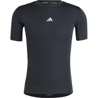Adidas Funktionstopp 'Techfit Compression' svart / vit