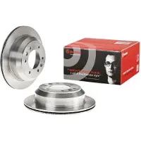 Brembo Bromsskiva 09B61210 bak, ventilerad, 1 Stycke