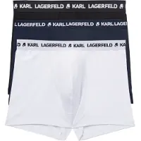 Karl Lagerfeld Boxershorts marinblå / svart / vit