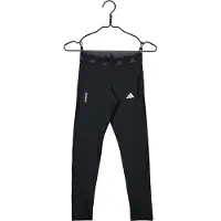 Adidas Sportbyxa 'TECHFIT' svart / vit