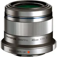 Olympus M.Zuiko Digital - Teleobjektiv - 45 mm - f/1.8 - Micro Four Thirds - för OM-D E-M10; PEN E-P1, E-P2, E-P3, E-PL1, E-PL10, E-PL2, E-PL3, E-P...