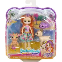 Enchantimals Getfamilj Med Husdjur Docka