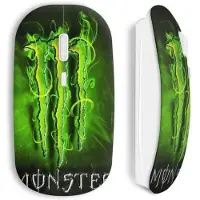 MANIACASE Souris Sans Fil Monster Energy New Green