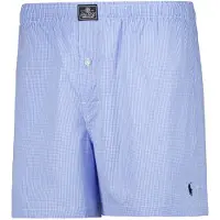 Ralph Lauren för män. 714513429005 Klassiskt blå boxershorts (S), Hemkläder, Bomull