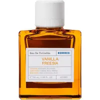Korres Fragrance Vanilla, Honkoppling, Eau de toilette, 50 ml, Bergamott, Te, Litchiplommon, Jasmin, Persika, fresia, Vanilj, Patchouli, Mysk
