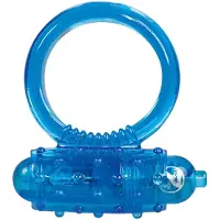 You2Toys - vibrerande penisring - silikon - blå