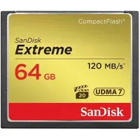 SanDisk Extreme Cf 64gb Udma7 Sdcfxsb-064g-g46 Minneskort