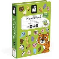 Janod Magneti'Book Magnetleksak Djur 30 Bitar Janod