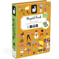 Janod - Magneti'Book - 4 Seasons - 115 magnets