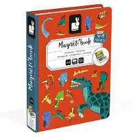 Janod - Magneti'book - Dinosaurs Magneti'book - 40 magnets