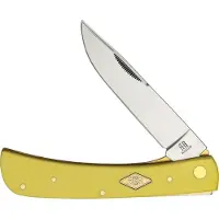 Rough Ryder Work Knife Yellow Carbon
