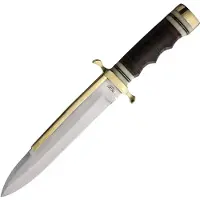 Rough Ryder Stacked Leather Bowie