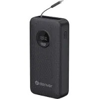 Denver PQC-20065 Powerbank 20000 mAh Power Delivery 3.0 Svart Statusindikering