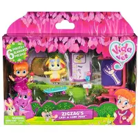 Vida the Vet Zig Zag's Cast & Care Pack med Life & Zig Zag Figurer & Doktorskit, Leksaker för Barn 3+, One Size (S)