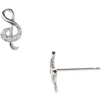 Silver Bar Klav örhängen 10 mm 8210