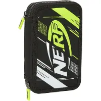 Big Buy Cooking Double Filling 28 Units Nerf Get Ready Pencil Case Svart Man