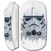 CAPACHEAP Souris Sans Fil Star Wars Dark Vador Armee Blanc