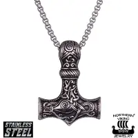 Northern Viking Jewelry NVJRS037 halsband Knotwork