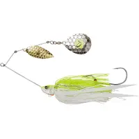 Savage Gear Da'Bush Spinnerbait Yellow White Silver 14 cm 21 g