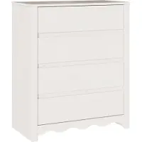 vidaXL Byrå med låda Drammen Vit 76,5 x 40 x 91 cm Massivt tallträ